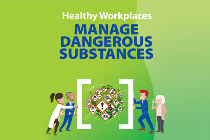 Εκστρατεία 2018 -2019:  Ασφαλείς και Υγιείς Χώροι Εργασίας Διαχείριση Επικίνδυνων Ουσιών