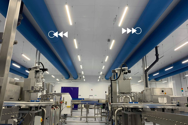 Υφασμάτινοι Αεραγωγοί: Μια Σύγχρονη Προσέγγιση για Αποδοτική και Ελεγχόμενη Διάχυση Αέρα